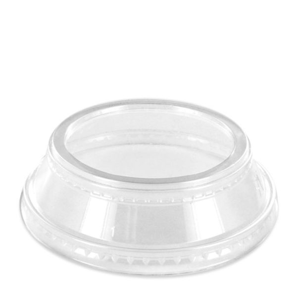 tapa parfait de PLA compostable para vasos de 0.26 a 0.70 litros